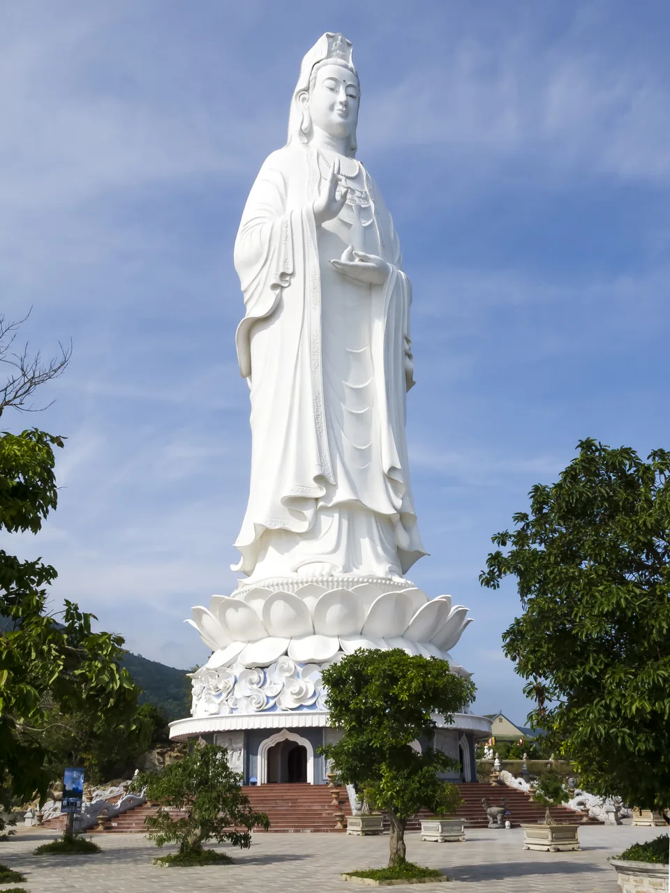 The Lady Buddha statue at Linh Ung Pagoda, Son Tra Peninsula, Da Nang