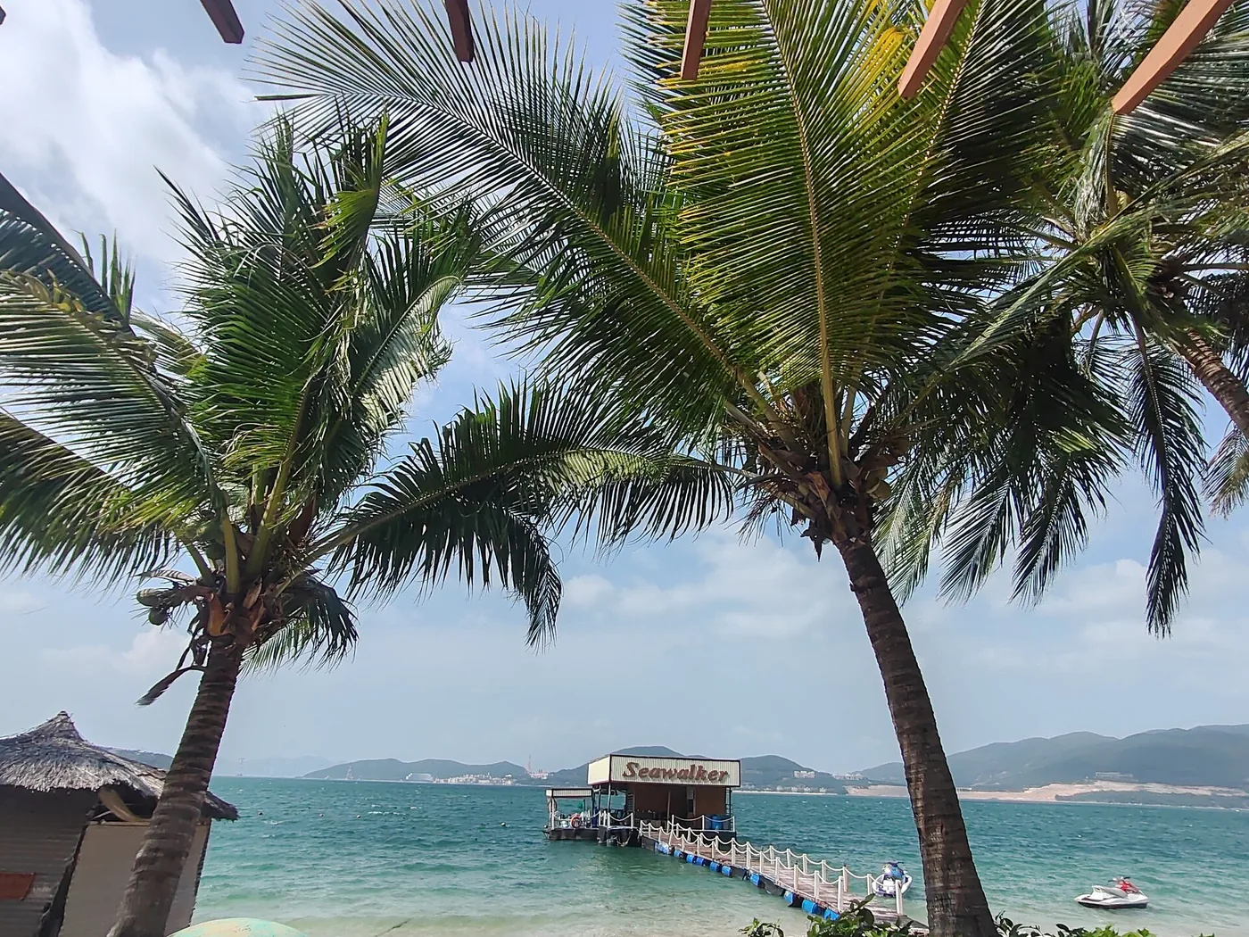 The resort coastline between Cam Ranh airport and Nha Trang The resort coastline between Cam Ranh airport and Nha Trang