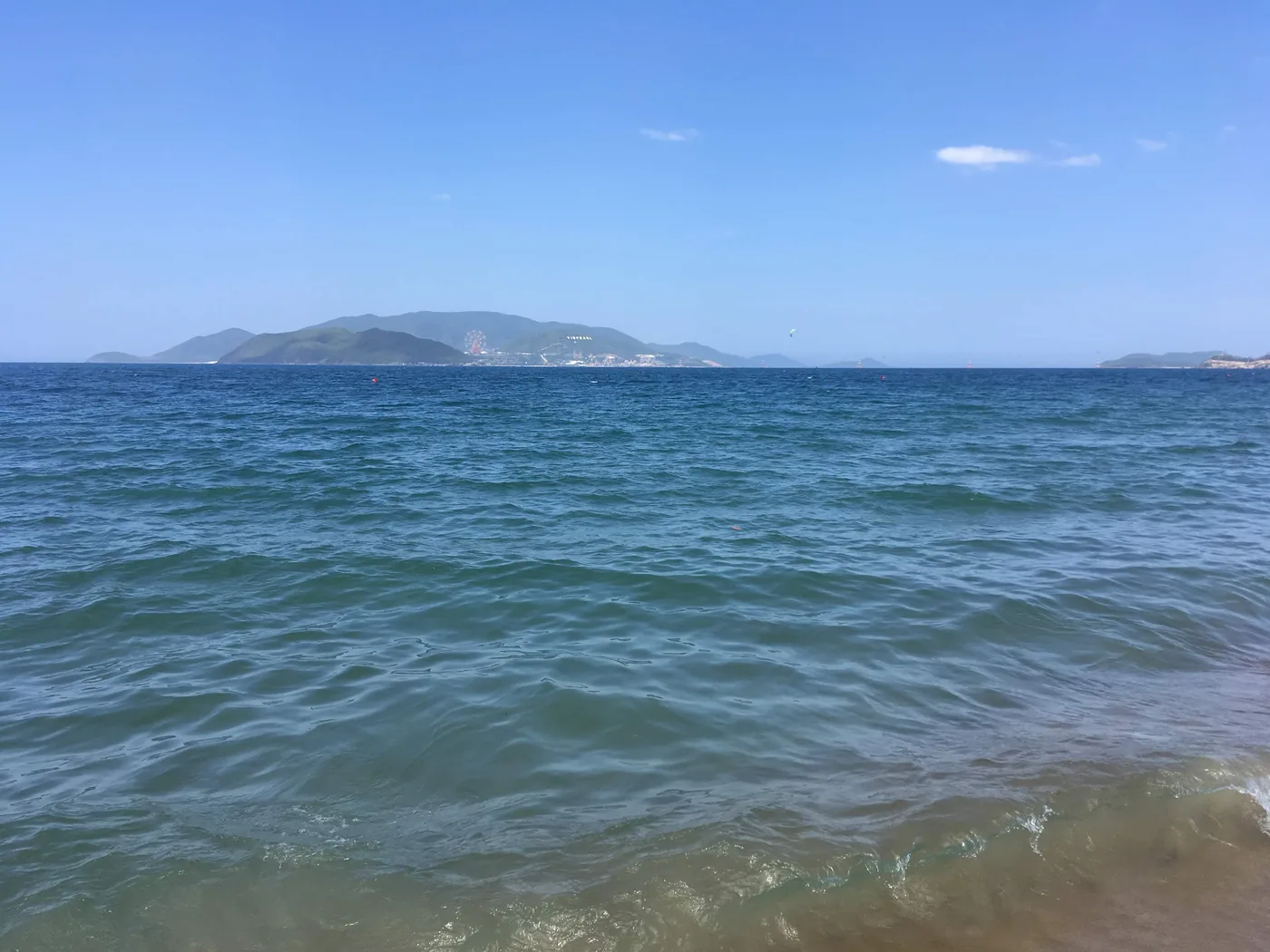 Hon Tre island seen from the Nha Trang shore