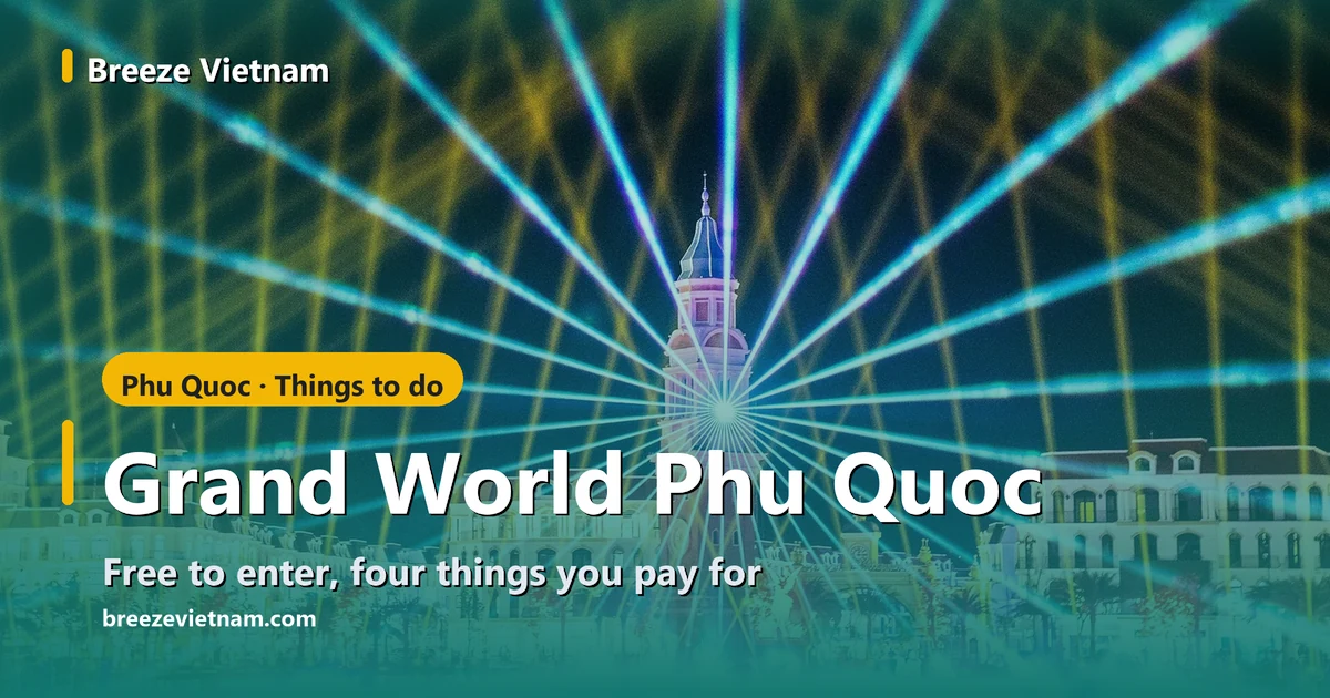 Grand World Phu Quoc guide card